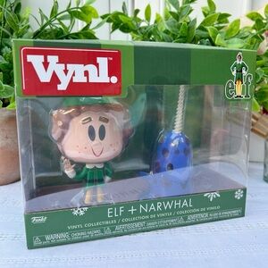 Funko Elf the Movie Vynl Buddy & Narwhal Vinyl Figure 2-Pack Christmas Boxed